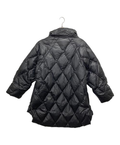 VERMEIL par iena（ヴェルメイユ パー イエナ）VERMEIL par iena (ヴェルメイユ パー イエナ) ダイヤ柄ダウンコート ブラック サイズ:FREEの古着・服飾アイテム