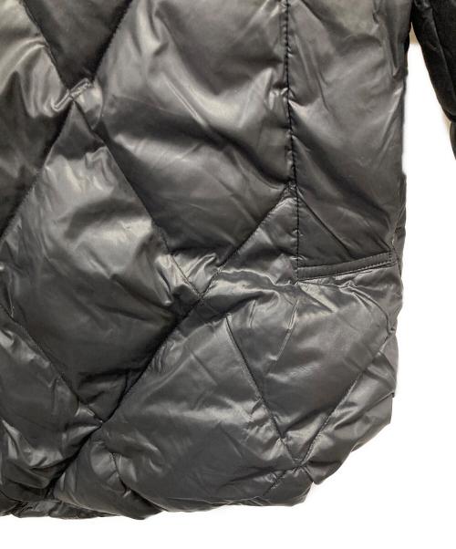 VERMEIL par iena（ヴェルメイユ パー イエナ）VERMEIL par iena (ヴェルメイユ パー イエナ) ダイヤ柄ダウンコート ブラック サイズ:FREEの古着・服飾アイテム