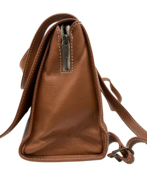 MOTHERHOUSE（マザーハウス）MOTHERHOUSE (マザーハウス) 2WAYバッグ ブラウンの古着・服飾アイテム