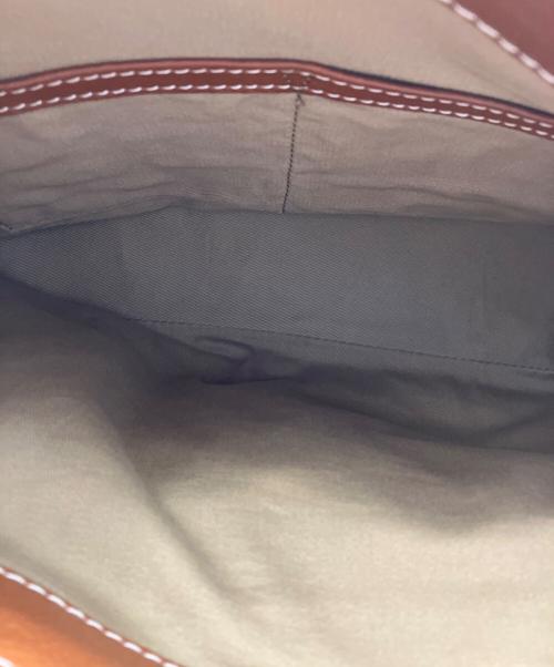 MOTHERHOUSE（マザーハウス）MOTHERHOUSE (マザーハウス) 2WAYバッグ ブラウンの古着・服飾アイテム