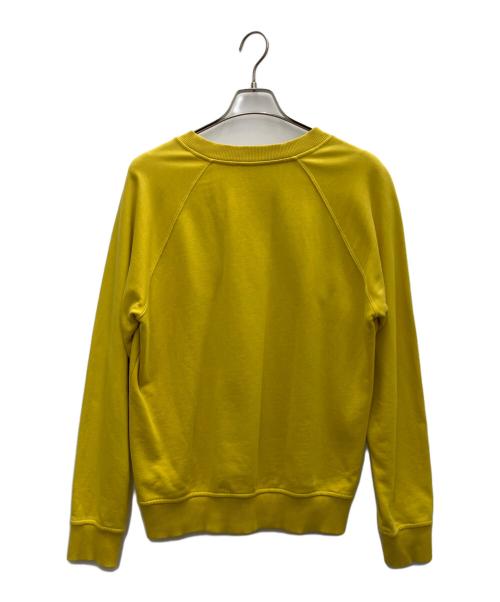 BALMAIN（バルマン）BALMAIN (バルマン) Universityロゴ スウェット イエロー サイズ:Fの古着・服飾アイテム
