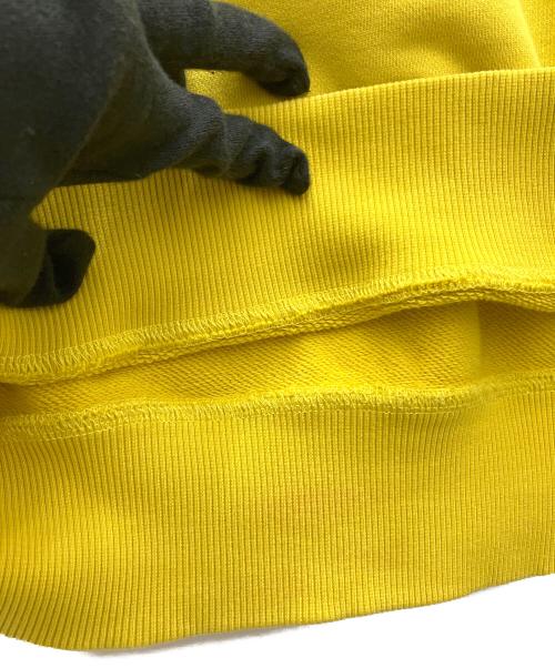 BALMAIN（バルマン）BALMAIN (バルマン) Universityロゴ スウェット イエロー サイズ:Fの古着・服飾アイテム