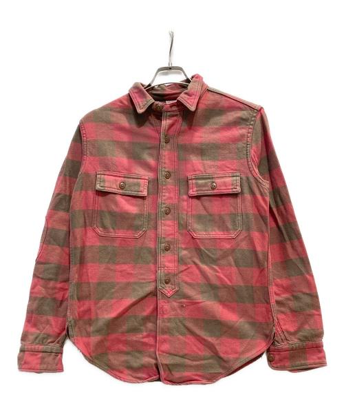 UNION SPECIAL（ユニオンスペシャル）UNION SPECIAL (ユニオンスペシャル) チェックシャツ レッド サイズ:FREEの古着・服飾アイテム