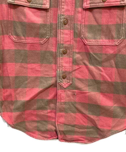 UNION SPECIAL（ユニオンスペシャル）UNION SPECIAL (ユニオンスペシャル) チェックシャツ レッド サイズ:FREEの古着・服飾アイテム