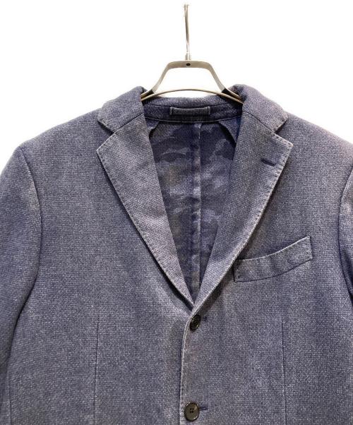 LARDINI（ラルディーニ）LARDINI (ラルディーニ) カシミヤ混3Bテーラードジャケット ネイビー サイズ:48の古着・服飾アイテム