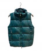 Pyrenexピレネックス）の古着「ダウンベスト」｜グリーン