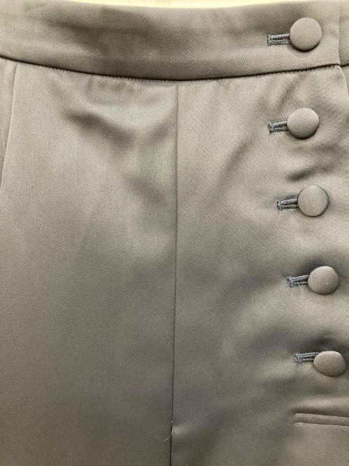 BLENHEIM（ブレンヘイム）BLENHEIM (ブレンヘイム) サテンボックスタックスカート ネイビー サイズ:Mの古着・服飾アイテム