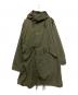 HOUSTON（ヒューストン）の古着「ライナー付モッズコート」｜オリーブ