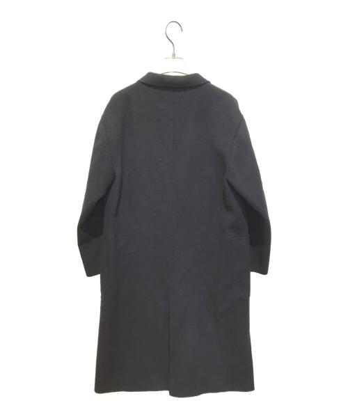 Demi-Luxe Beams（デミルクス ビームス）Demi-Luxe BEAMS (デミルクス ビームス) ウールカシミヤチェスターコート ネイビー サイズ:36の古着・服飾アイテム