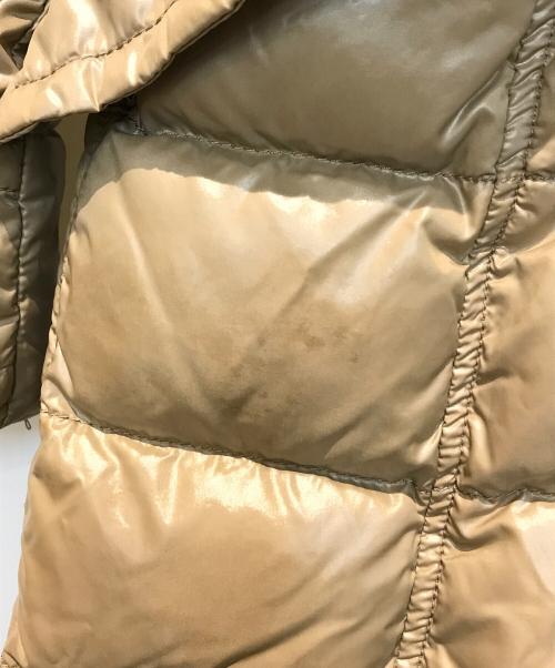 DUVETICA（デュベティカ）DUVETICA (デュベティカ) ファー付ダウンコート ベージュ サイズ:40の古着・服飾アイテム