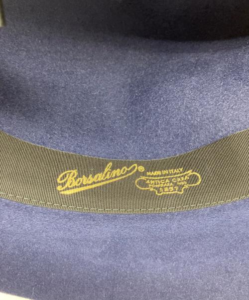 BORSALINO（ボルサリーノ）BORSALINO (ボルサリーノ) ハット ブルーの古着・服飾アイテム