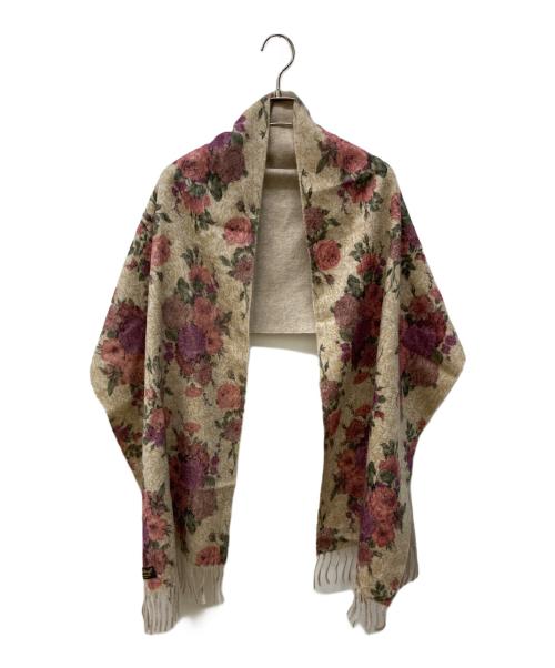 LORO PIANA（ロロピアーナ）LORO PIANA (ロロピアーナ) 花柄カシミヤマフラーの古着・服飾アイテム
