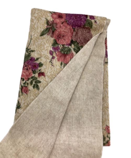 LORO PIANA（ロロピアーナ）LORO PIANA (ロロピアーナ) 花柄カシミヤマフラーの古着・服飾アイテム