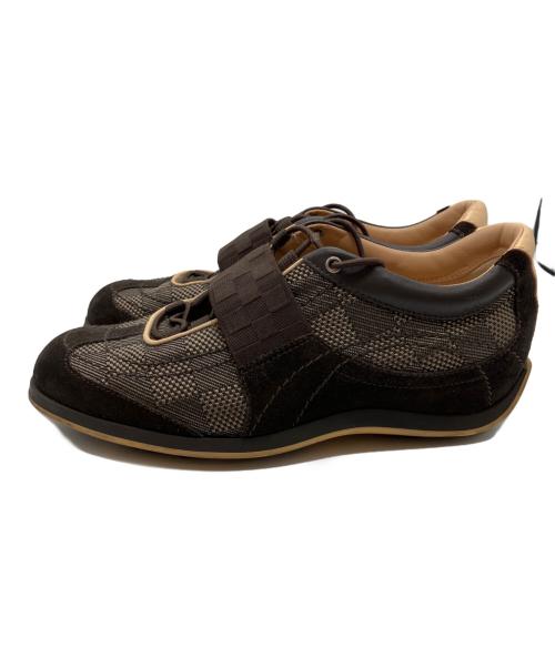 LOUIS VUITTON（ルイ ヴィトン）LOUIS VUITTON (ルイ ヴィトン) スニーカー ブラウン サイズ:35の古着・服飾アイテム