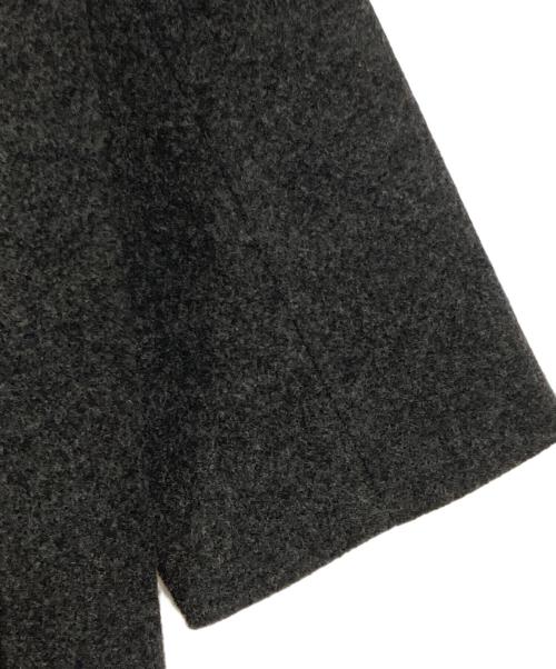 nest Robe（ネストローブ）nest Robe (ネストローブ) ウールカシミヤフリースコート チャコールグレー サイズ:FREEの古着・服飾アイテム