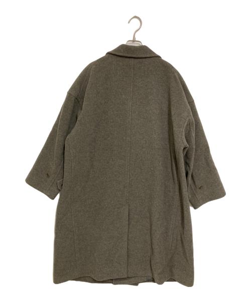 nest Robe（ネストローブ）nest Robe (ネストローブ) ウールカシミヤフリース チェスターフィールドコート グレー サイズ:FREEの古着・服飾アイテム