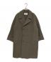 nest Robe（ネストローブ）の古着「ウールカシミヤフリース チェスターフィールドコート」｜グレー