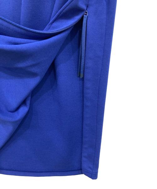 HYKE（ハイク）HYKE (ハイク) ダブル クロス スリーブレス ドレス ブルー サイズ:1の古着・服飾アイテム