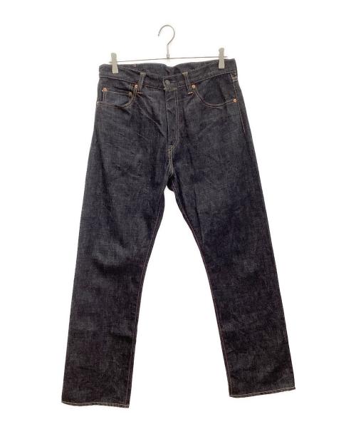 MOMOTARO JEANS（桃太郎ジーンズ）MOMOTARO JEANS (桃太郎ジーンズ) 銅丹特濃スリムテーパード ジッパーフライ インディゴ サイズ:33の古着・服飾アイテム