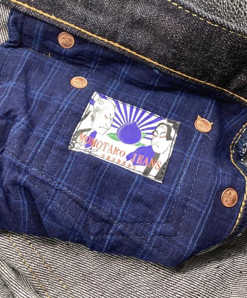MOMOTARO JEANS（桃太郎ジーンズ）MOMOTARO JEANS (桃太郎ジーンズ) 銅丹特濃スリムテーパード ジッパーフライ インディゴ サイズ:33の古着・服飾アイテム