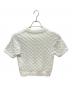 THE TOE (ザ・トゥー) HERALD SHORT SLEEVE POLO KNIT ホワイト サイズ:S：9000円