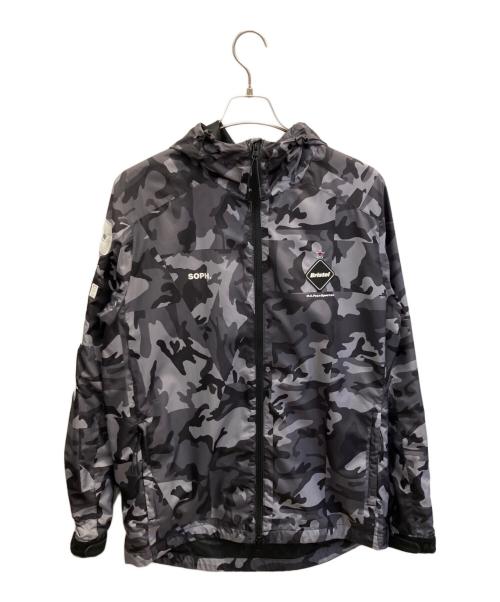 F.C.R.B.（エフシーレアルブリストル）F.C.R.B. (エフシーレアルブリストル) ナイロンジャケット グレー サイズ:Ｌの古着・服飾アイテム