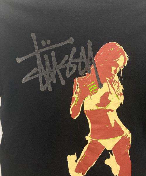 stussy（ステューシー）stussy (ステューシー) NEXUS7 Multiple Technix Tシャツ ブラック サイズ:Sの古着・服飾アイテム