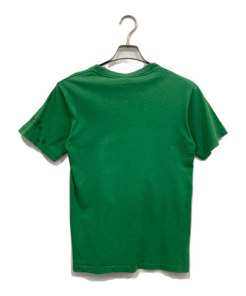 stussy（ステューシー）stussy (ステューシー) Apple ロゴTシャツ グリーン サイズ:Sの古着・服飾アイテム