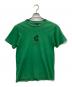 stussy（ステューシー）の古着「Apple ロゴTシャツ」｜グリーン