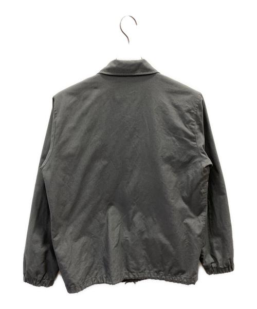 stussy（ステューシー）stussy (ステューシー) ロゴ刺繍ジャケット グレー サイズ:Ｓの古着・服飾アイテム