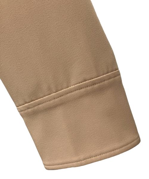 JUSGLITTY（ジャスグリッティー）JUSGLITTY (ジャスグリッティー) フード付ロングブルゾン ベージュ サイズ:2の古着・服飾アイテム