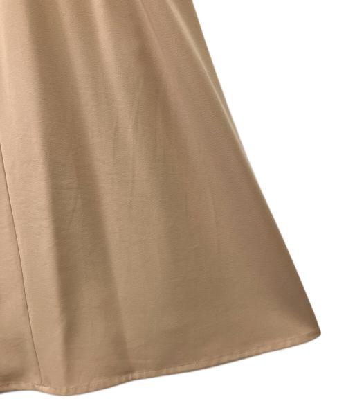 JUSGLITTY（ジャスグリッティー）JUSGLITTY (ジャスグリッティー) フード付ロングブルゾン ベージュ サイズ:2の古着・服飾アイテム