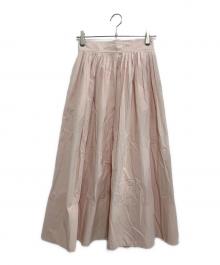 ARPEGE STORY（アルページュストーリー）の古着「コットンタックスカート」｜ピンク