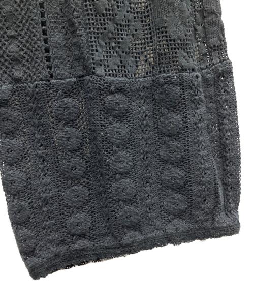 TODAYFUL（トゥデイフル）TODAYFUL (トゥデイフル) Patchwork Lace Pants ブラック サイズ:SIZE38の古着・服飾アイテム