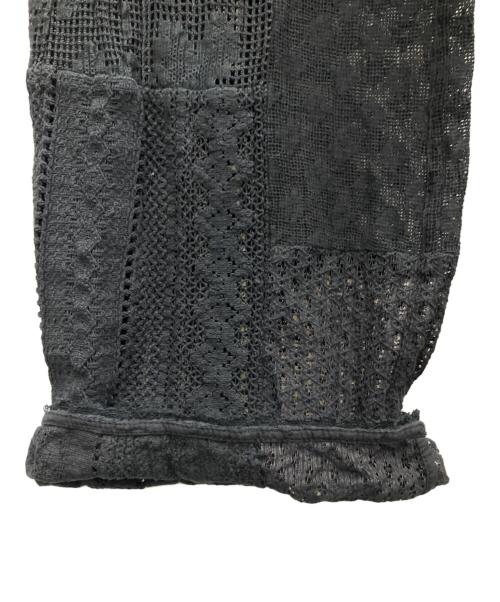 TODAYFUL（トゥデイフル）TODAYFUL (トゥデイフル) Patchwork Lace Pants ブラック サイズ:SIZE38の古着・服飾アイテム