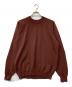 NEW BALANCE（ニューバランス）の古着「WHOLEGARMENT Knit crew longsleeve」｜ブラウン