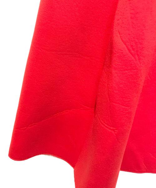 VIVIENNE TAM（ヴィヴィアンタム）VIVIENNE TAM (ヴィヴィアンタム) タックスカート レッド サイズ:38の古着・服飾アイテム