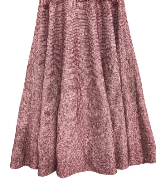 SPORT MAX（スポーツマックス）SPORT MAX (スポーツマックス) ハイネックニットワンピース レッド サイズ:Mの古着・服飾アイテム