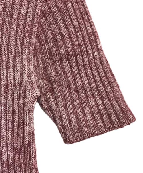 SPORT MAX（スポーツマックス）SPORT MAX (スポーツマックス) ハイネックニットワンピース レッド サイズ:Mの古着・服飾アイテム