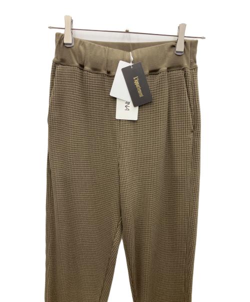Americana（アメリカーナ）Americana (アメリカーナ) L'Appartement (アパルトモン) Thermal relax Pants カーキ サイズ:SIZE36 未使用品の古着・服飾アイテム