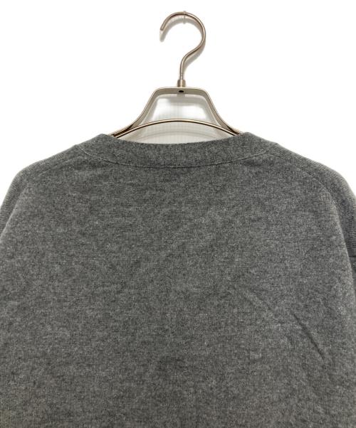 MACKINTOSH PHILOSOPHY（マッキントッシュ フィロソフィー）MACKINTOSH PHILOSOPHY (マッキントッシュ フィロソフィー) ウールカシミヤブロックカーディガン グレー×ブルー サイズ:SIZE 2の古着・服飾アイテム