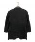Yohji Yamamoto pour homme (ヨウジヤマモト プールオム) タブ留めピークレザーJKT ブラック サイズ:2：70000円
