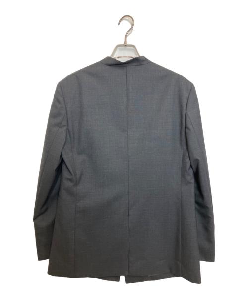 UNITED ARROWS（ユナイテッドアローズ）UNITED ARROWS (ユナイテッドアローズ) ノーカラージャケット チャコールグレー サイズ:38 未使用品の古着・服飾アイテム