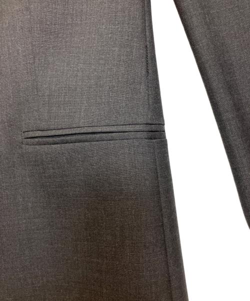 UNITED ARROWS（ユナイテッドアローズ）UNITED ARROWS (ユナイテッドアローズ) ノーカラージャケット チャコールグレー サイズ:38 未使用品の古着・服飾アイテム