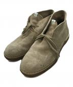 VISVIMビズビム）の古着「チャッカーブーツ　VISVIM　ISDT BOOTS-FOLK」｜グレー