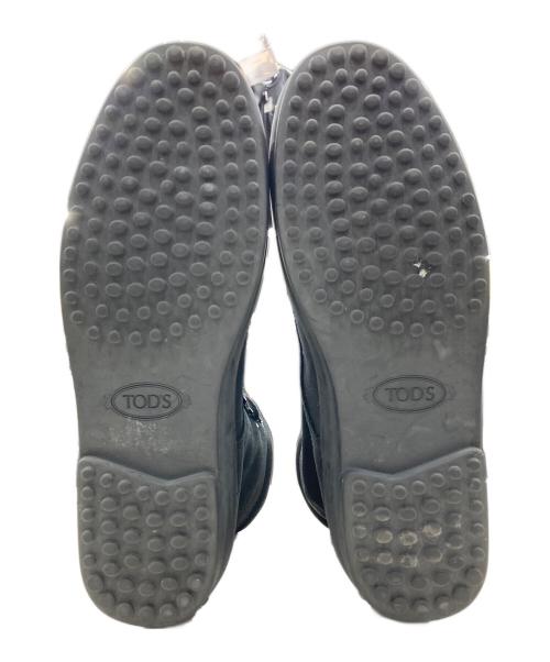 TOD'S（トッズ）TOD'S (トッズ) スウェードブーツ ブラック サイズ:SIZE7の古着・服飾アイテム