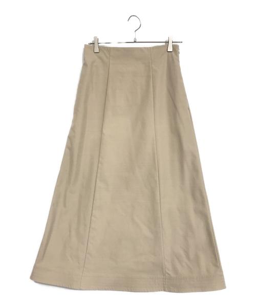 CLANE（クラネ）CLANE (クラネ) 3WAYミリタリープリーツスカート ベージュ サイズ:2の古着・服飾アイテム