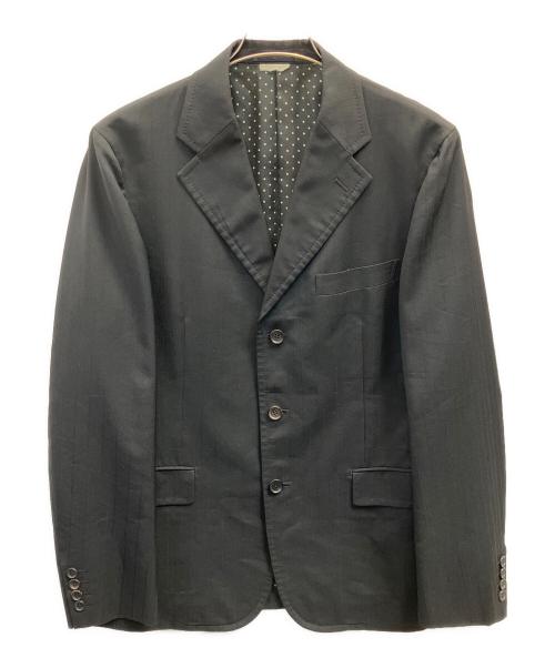 COMME des GARCONS HOMME DEUX（コムデギャルソン オム ドゥ）COMME des GARCONS HOMME DEUX (コムデギャルソン オム ドゥ) テーラードジャケット ブラック サイズ:Мの古着・服飾アイテム