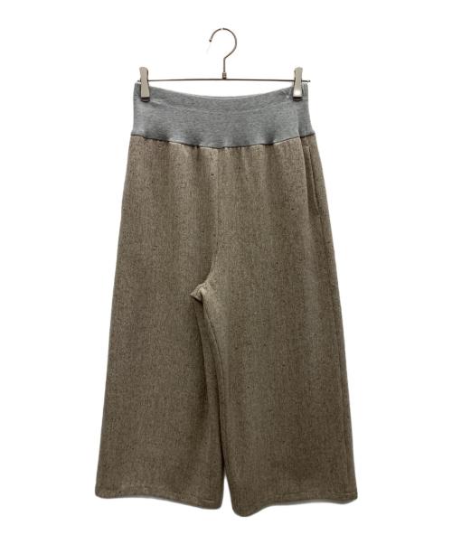 BEARDSLEY（ビアズリー）BEARDSLEY (ビアズリー) カラーネップツイードパンツ ベージュ サイズ:SIZE 2の古着・服飾アイテム