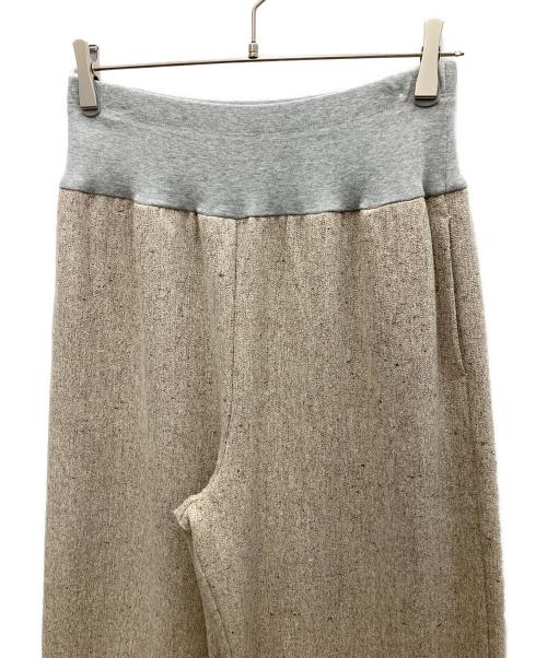 BEARDSLEY（ビアズリー）BEARDSLEY (ビアズリー) カラーネップツイードパンツ ベージュ サイズ:SIZE 2の古着・服飾アイテム